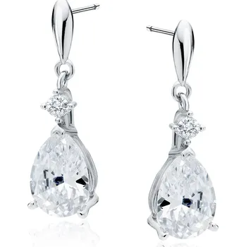 Náušnice Olivie Stříbrné náušnice se zirkony 2012 Ag 925; ≤2,6 g.