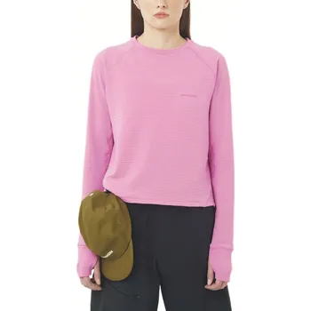 Dámská mikina Salomon Essential Lightwarm CN W LC2604500 - cyclamen L