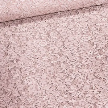 Galanterie Šatovka / krajka LILI 3 elastická, pudrová, š.150cm (látka v metráži)