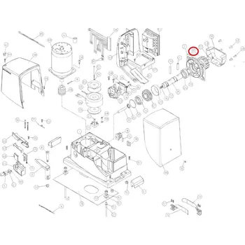 Pohon brány PMD0177AR01.4610 Pastorek RB350,400, RD400, SLH400, RBS400