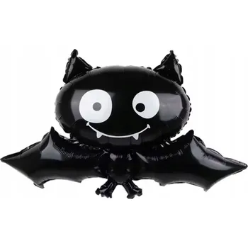 Balónek Fóliový balónek Netopýr 58x70 cm dekorace na Halloween – na Helium nebo Vzduch