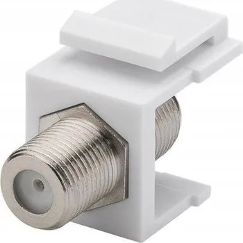 IP kamera F zásuvka na obou stranách Goobay Keystone modul - F spojka / konektor