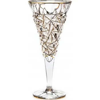 Sklenice Skleničky na červené víno Bohemia Jihlava Glacier gold čiré 250ml 6 ks