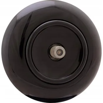 Elektrická zásuvka Anténní zásuvka nástěnná Tayama černá