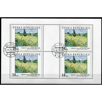 Poštovní známka (1993) Pof. PL 29 - O - Česká republika - Green Rye (1889) bez určení tiskové desky