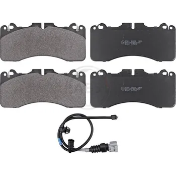 Brzdová destička BRZDOVÉ DESTIČKY PŘEDNÍ LEXUS LS460 2006- ABS 37831