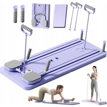 Skládací Pilates Board, Multifunkční Cvičební Platforma & Časovač