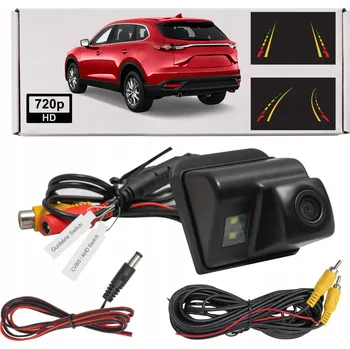 IP kamera MAZDA CX-9 II 2015-2024 COUVACÍ KAMERA FULL HD S DYNAMICKÝMI VODICÍMI LINIEMI