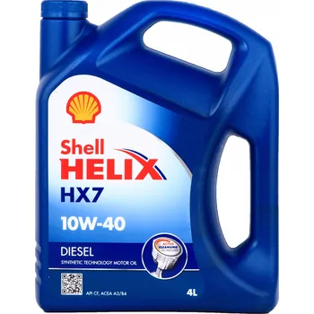 Motorový olej Motorový olej Shell 4 l 10W-40