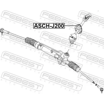 Posilovač řízení Febest ASCH-J200 Hřídel řízení