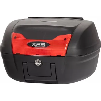 Zavazadlo na motocykl Motocyklový plastový kufr s opěrkou a nosičem XRS Transit 40 litrů černý - 3064235