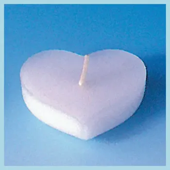 Výroba svíčky forma plovoucí srdce 6ks