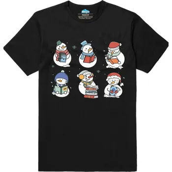 Pánské tričko Pánské tričko Knižní Klub Sněhuláků (Velikost: S, Barva: Černá)