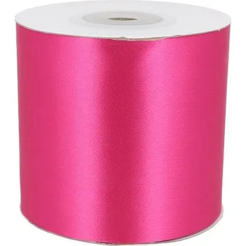 Atlasová stuha šerpová jednolící šíře 100 mm, barva Růžová (3081)