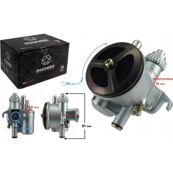 Karburátor Karburátor Romet, 50cc 2T, průměr 16mm