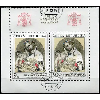Poštovní známka (1993) Pof. 27 (KH) - O - Česká republika - Strahovská Madona
