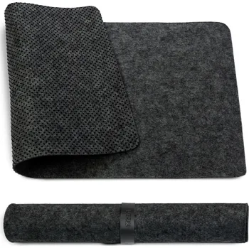 MOSH Table mat, plstěná, černá, 90 x 45 cm