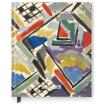 Kalendář The Courtauld 2026 Desk Diary Planner - Week to View, Illustrated Throughout (Kalendář/Diář)