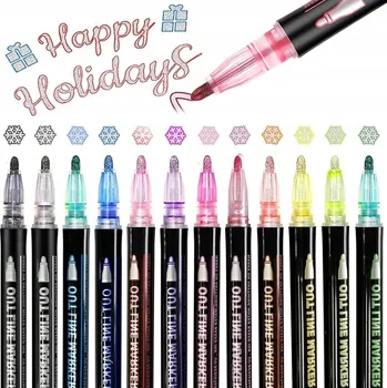 POPISOVAČE Fixy OBRAZOVÉ BROKÁTOVÉ 12 Ks