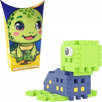ostatní stavebnice Marioinex Mini Waffle POCKET PETS - stavebnice ŽELVA