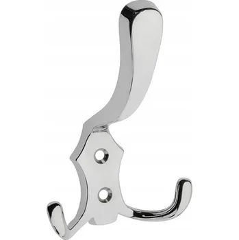 Věšák Šatní ramínko kovový GTV stříbrný