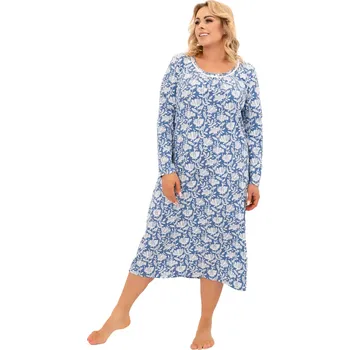 Dámská noční košile Dámská noční košile ITALIAN FASHION BOMA dl.ruk. print 3XL 0