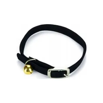 Beeztees Obojek Pro Kočky černý se zvonkem 6-29 Cm