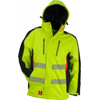 pracovní bunda PRACOVNÍ BUNDA URGENT 980 S VYSOKOU VIDITELNOSTÍ, IZOLOVANÁ SOFTSHELLOVÁ, ŽLUTÁ, vel. XL