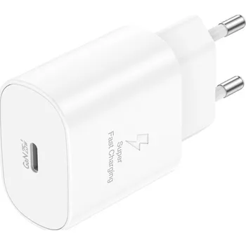 Nabíječka do zásuvky Foneng EU51 s USB-C, bílá, 25 W