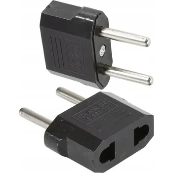 Elektrická zásuvka CESTOVNÍ ADAPTÉR ZÁSUVKA USA NA EU PŘEVODNÍK A NA E