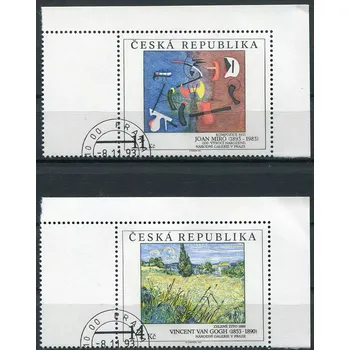 Poštovní známka (1993) Pof. 28 - 29 (KL) - O - Česká republika - Umění (1993)