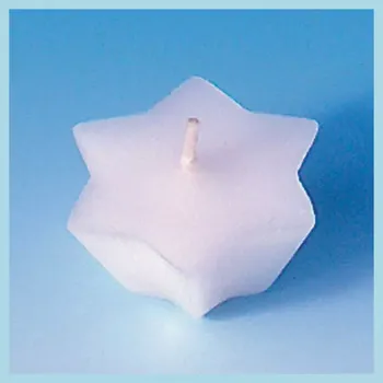 Výroba svíčky forma plovoucí hvězda 6ks