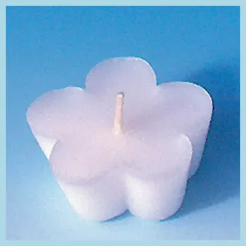 Výroba svíčky forma plovoucí růžice 6ks