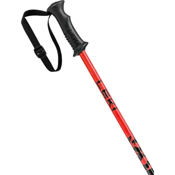 Sjezdová hůlka Leki Rider, black-bright red 85
