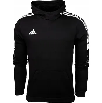 Chlapecká mikina DĚTSKÁ MIKINA ADIDAS TIRO 21 SWEAT HOODY ČERNÁ GM7326 vel. 128 cm