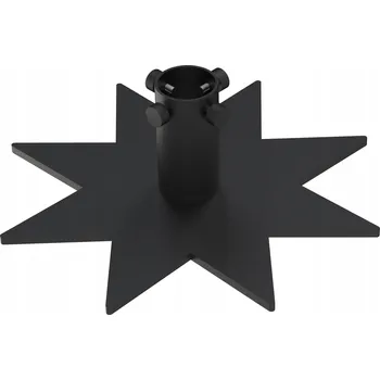 Stojánek na vánoční stromek KOVOWÝ STOJAN POD VÁNOČNÍ STROMEK ČERNÝ 18850