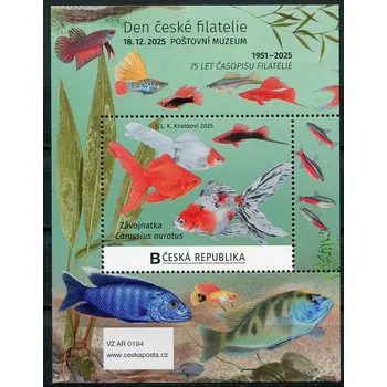 Poštovní známka Česká pošta (2025) A ** (VZ AR 194) - Česká republika - Den české filatelie, Klub Filatelie
