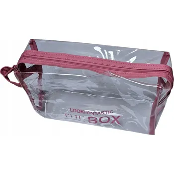 Kosmetická taška LOOKFANTASTIC PRŮHLEDNÁ KOSMETICKÁ TAŠKA NA PALUBU