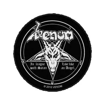 Nášivka Merch Venom: Nášivka In League With Satan 2019