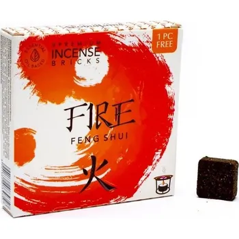 Aromafume Vonné cihličky Feng Shui Fire Oheň, 9 ks