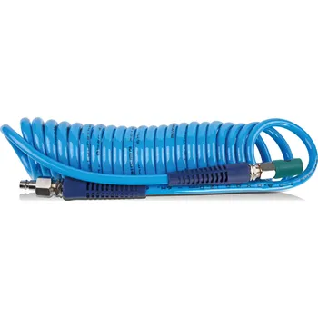 Plynová hadice Aircraft 2105875 Spirálová PU hadice 10 m, ø 8/12 mm, 8 bar s rychlospojkou