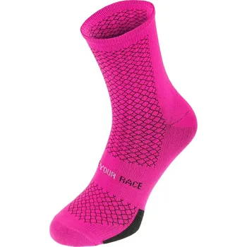 Dámské ponožky Dámské cyklistické ponožky R2 ENDURANCE ATS11E pink