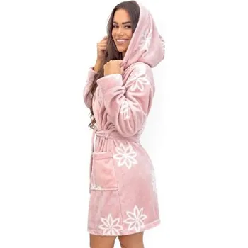 Dámský župan Dámský župan Donna 102 - soft Světle růžová M/L