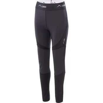 Dámské legíny Zateplené legíny ELBRUS SOLIA Dámské černé s kapsou zimní M