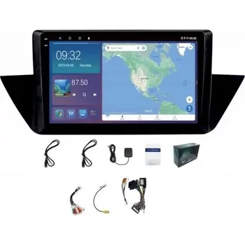 Radiopřijímač GPS RÁDIO NAVIGACE ANDROID BMW X1 2009-2015 USB WIFI CARPLAY BT 4GB 64GB