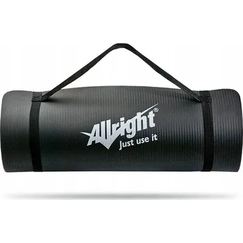 podložka na cvičení Podložka na cvičení Allright 180 cm x 60 cm černá