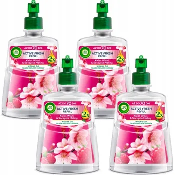 Osvěžovač vzduchu Air Wick Active Fresh náplň Višňový Květ & Šťavnaté Maliny 228 ml x4