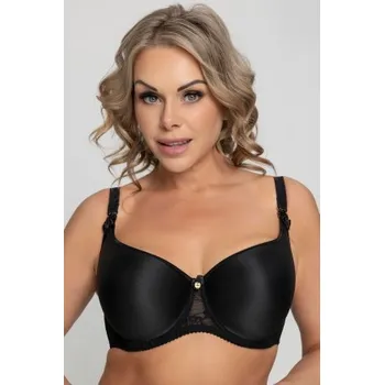 Těhotenská podprsenka Kojící podprsenka Biggi Adel - vyztužená Černá 75I