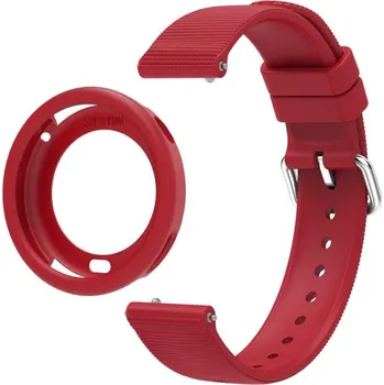 Ostatní příslušenství k chytrým hodinkám VSECHNONAMOBIL 124423 VSECHNONAMOBIL COVER SET Řemínek + obal na hodinky Xiaomi Watch S4 41mm červený