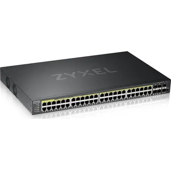 Switch ZYXEL GS2220-50HP,48port Gb L2 Switch,1 GbE Uplink, PoE